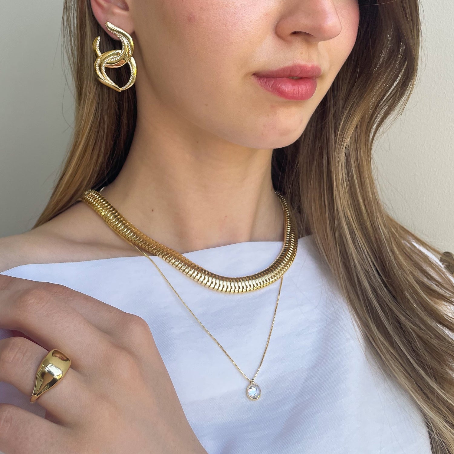 Enchapadas 18k