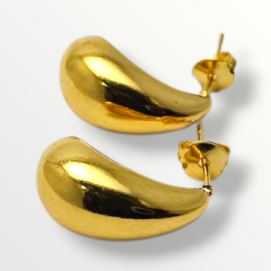 Aros dorados orgánicos