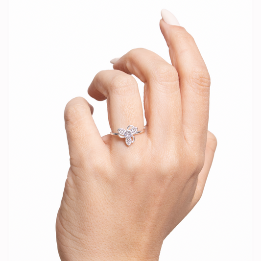 Anillo Orenza Flor de Luz – Plata 925