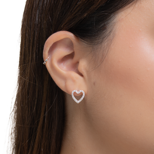 Aros Orenza Amor Brillante – Plata 925