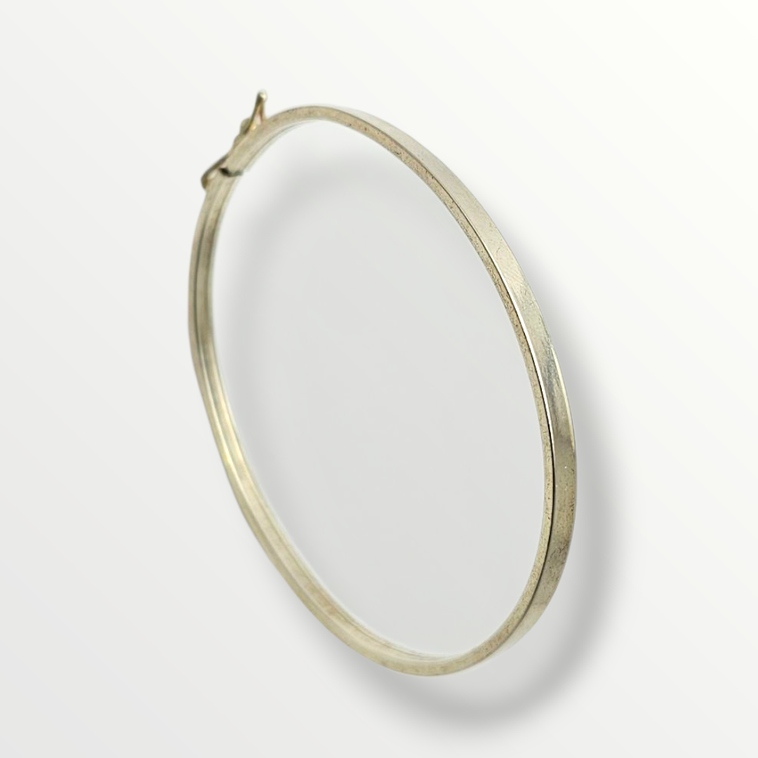 Pulsera rígida fina - Plata 925