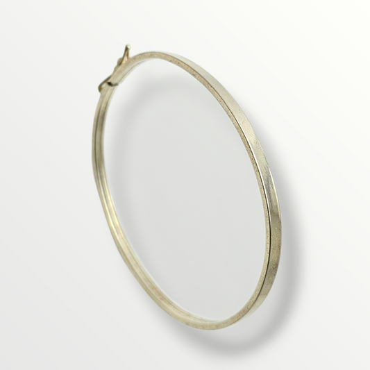 Pulsera rígida fina - Plata 925